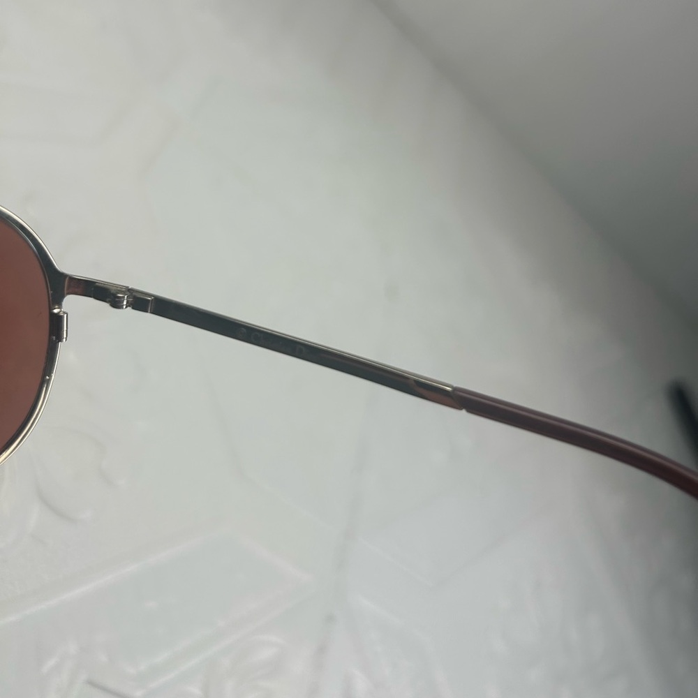 Christian Dior Vintage Aviator Sunglasses with Brown Gradient Lenses Women’s - Picture 6 of 11
